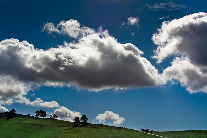 thunder clouds